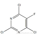 2,4,6-トリクロロ-5-フルオロピリミジンCAS 6693-08-9